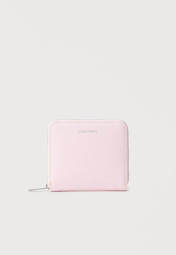 Calvin Klein LOGO MEDIUM ZIP AROUND - Wallet - cradle pink