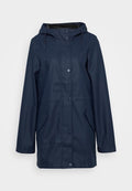 Vero Moda Tall VMMALOU COATED JACKET  - Waterproof jacket - navy