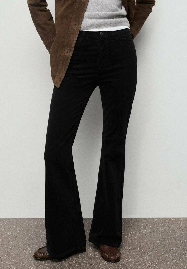 Mango Bootcut jeans - black