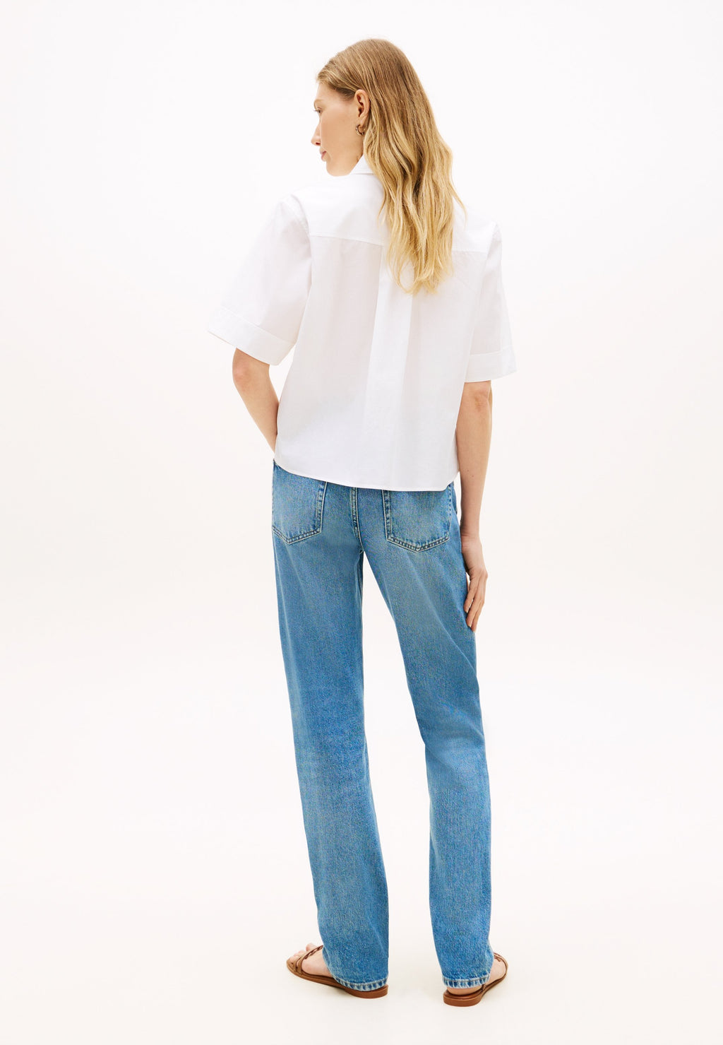 CLASSIC POPLIN SHORT SLEEVE SHIRT Media 4