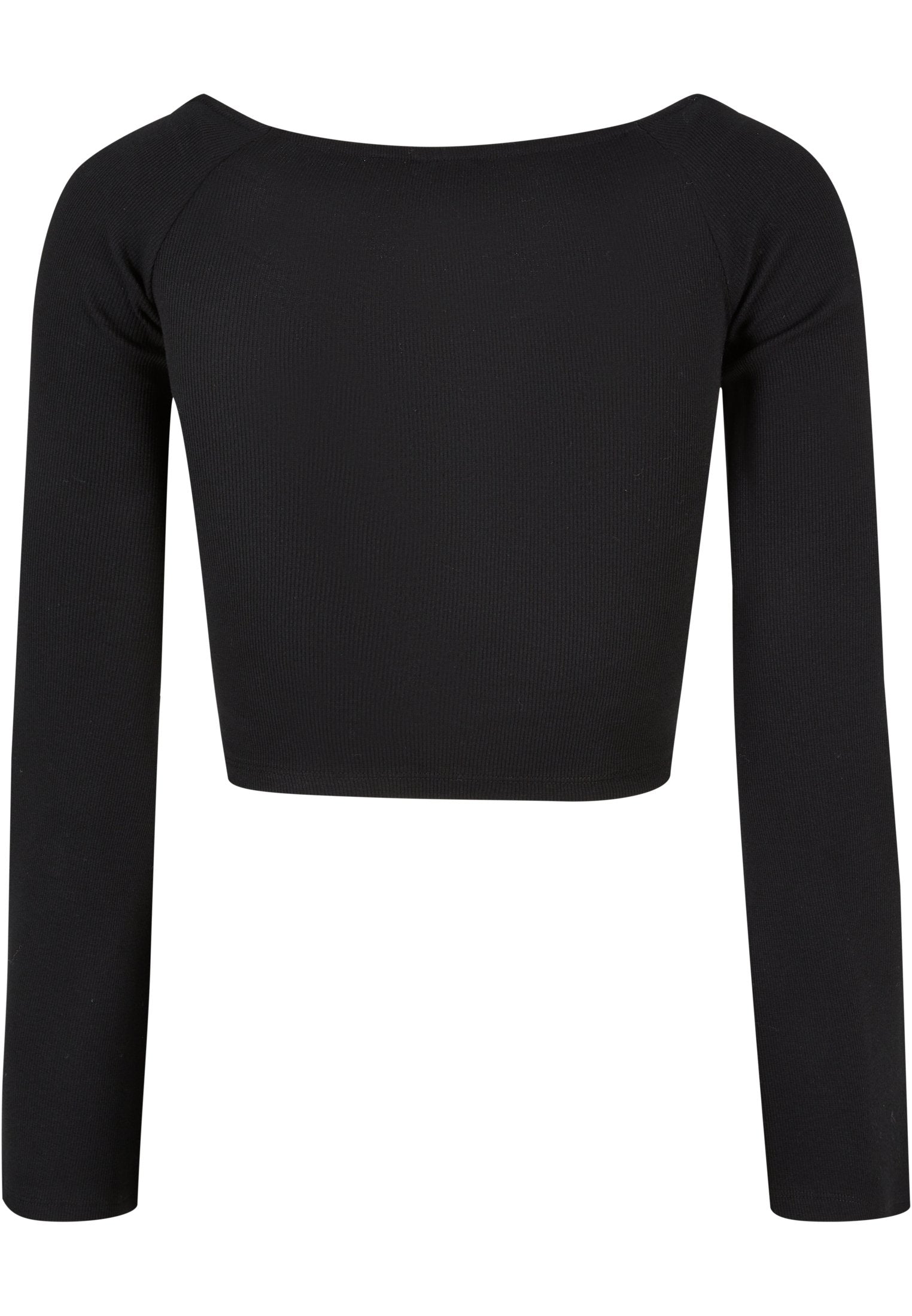 Urban Classics SHORT RIB WIDE V NECK LONGSLEEVE