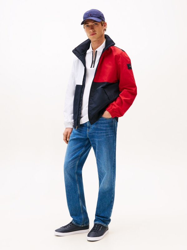 Tommy Hilfiger LOGO TRAINERS WITH LEATHER