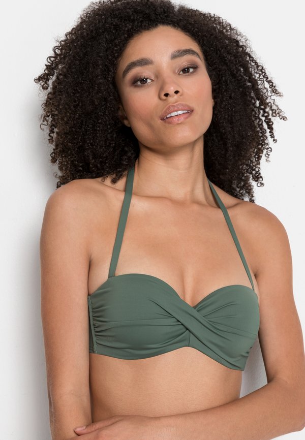 s.Oliver Bikini top - olive