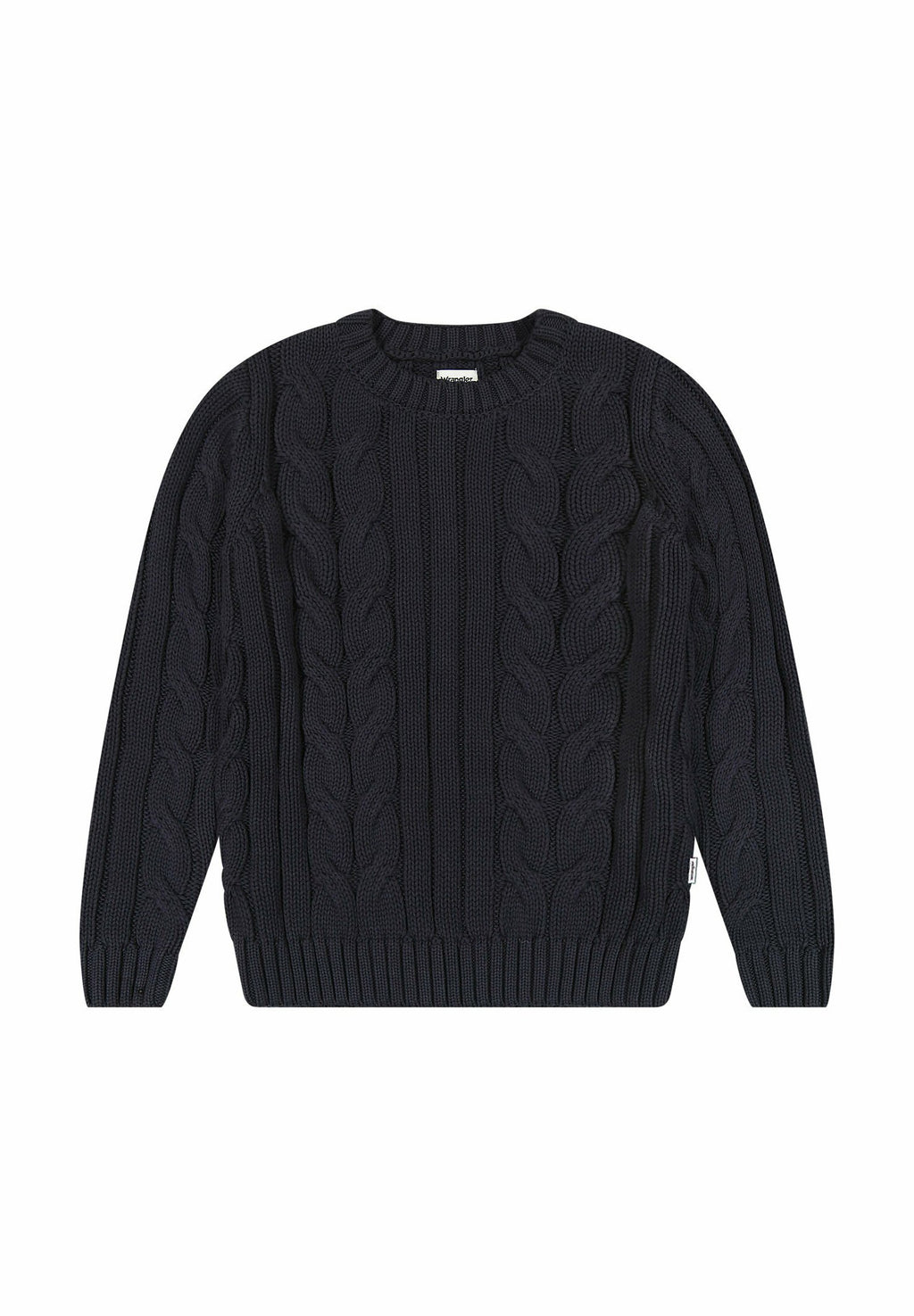 Wrangler LONG SLEEVE CABLE CREW - REGULAR FIT