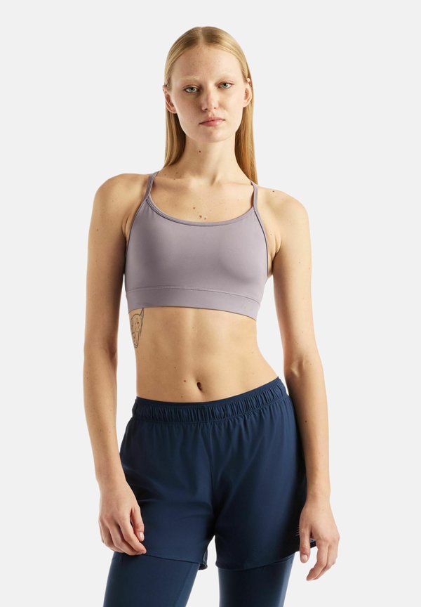 New Balance NB ESSENTIAL YOGA BRA - Light support sports bra - off-line grey