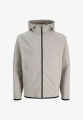 Jack & Jones Zip Zip - Zip-up sweatshirt - light grey melange