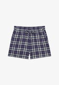 Superdry & Co CHECK ELASTIC - Shorts - navy check