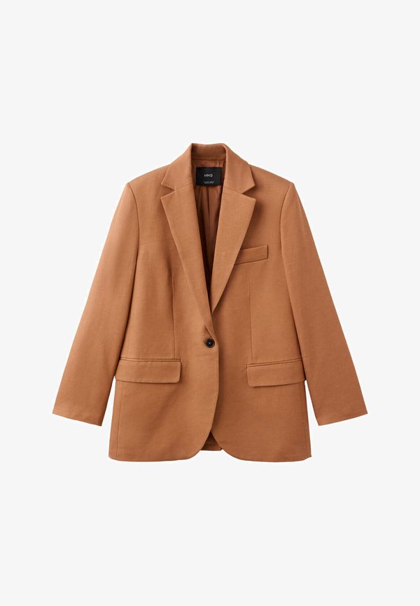 Mango ADULT - Short coat - orange