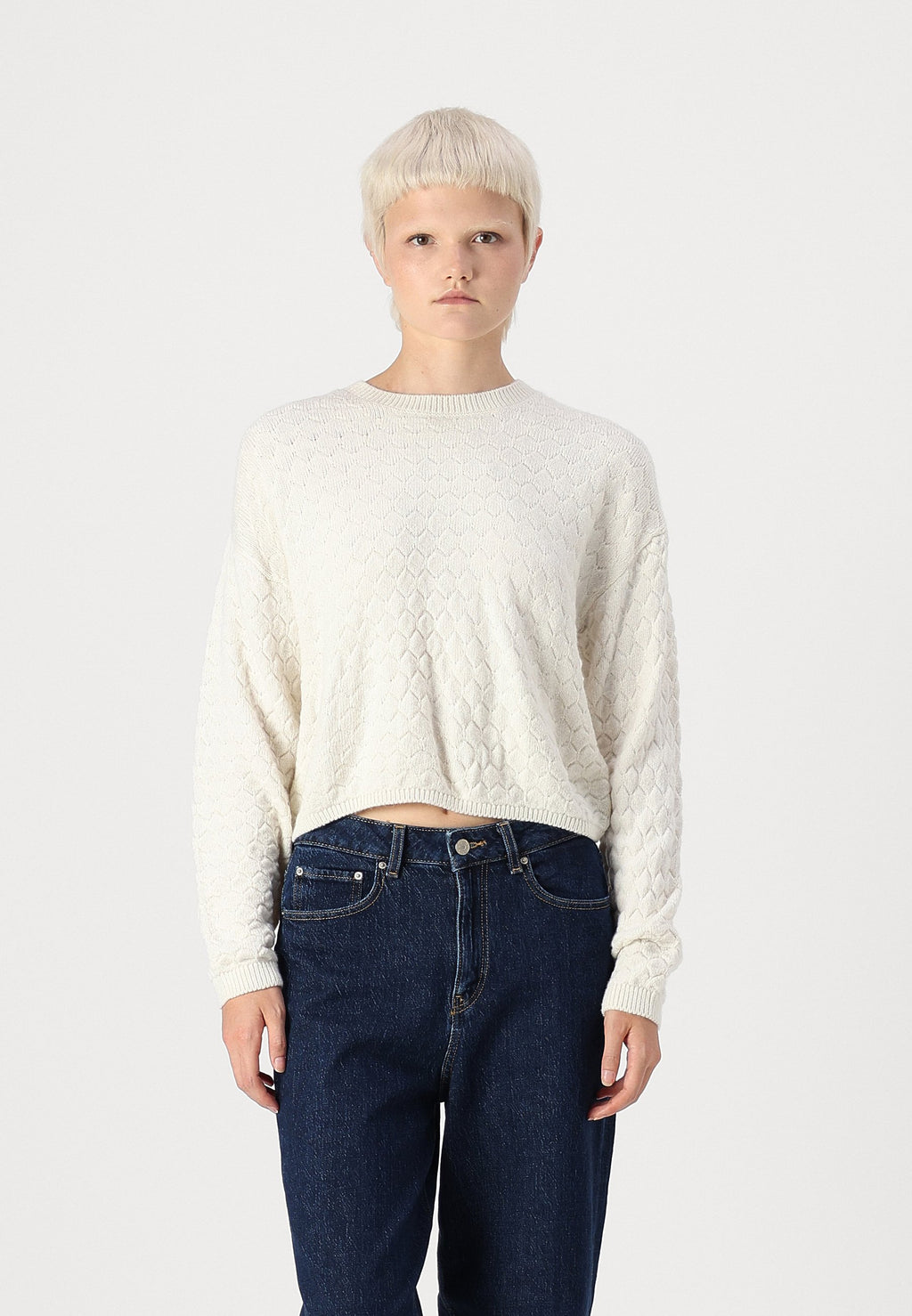 Pieces PCNOA O-NECK BUBBLE