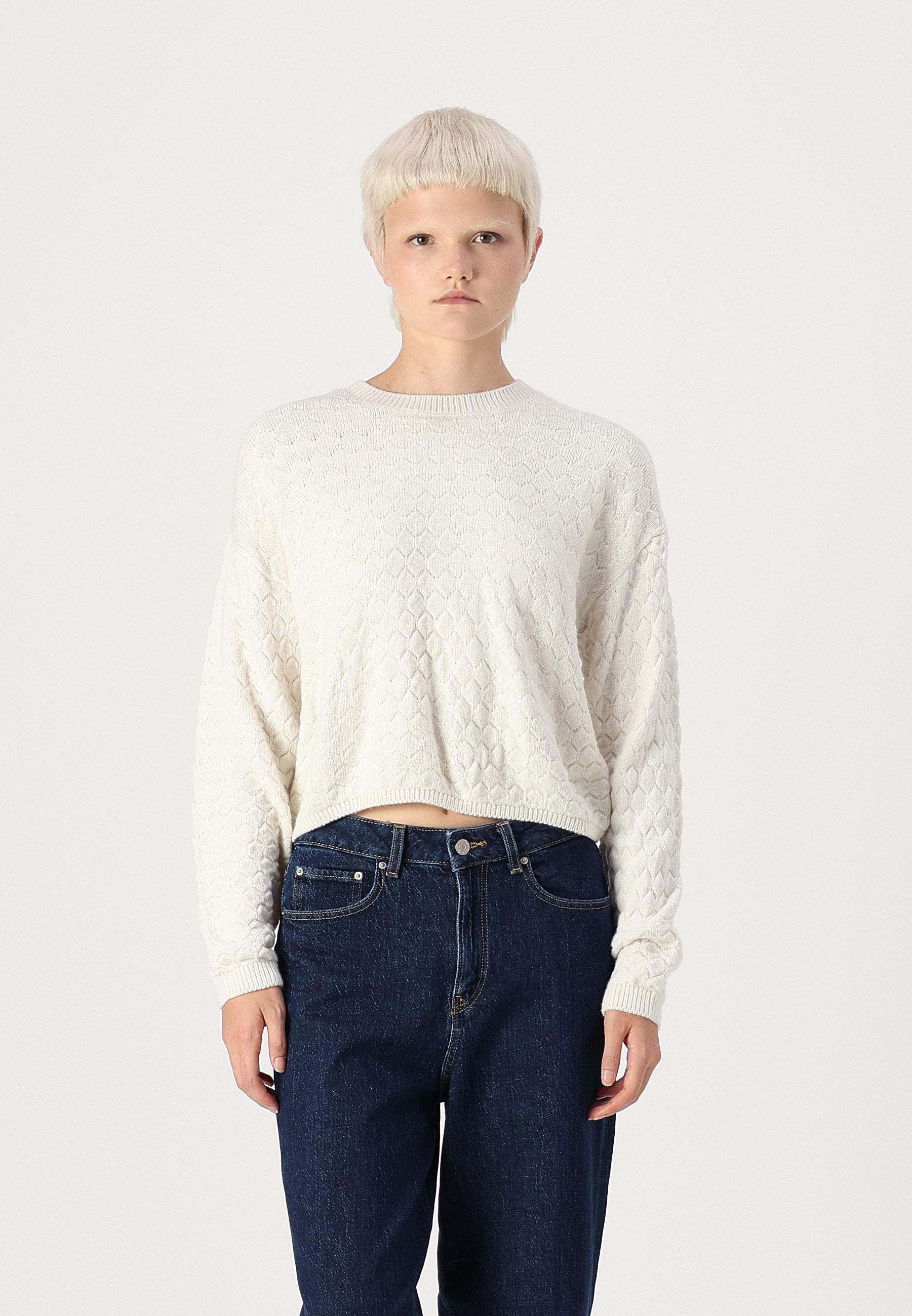 Pieces PCNOA O-NECK BUBBLE