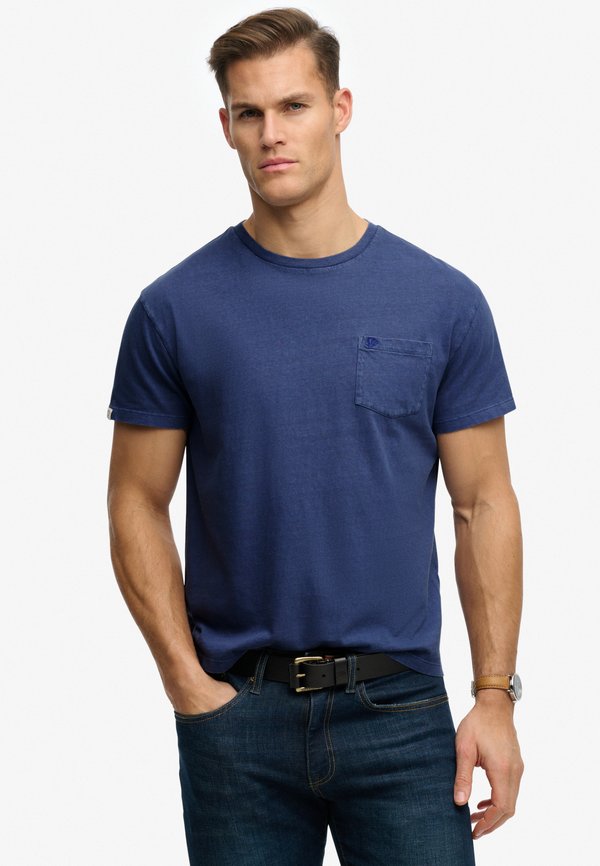 Superdry & Co Basic T-shirt - montauk blue