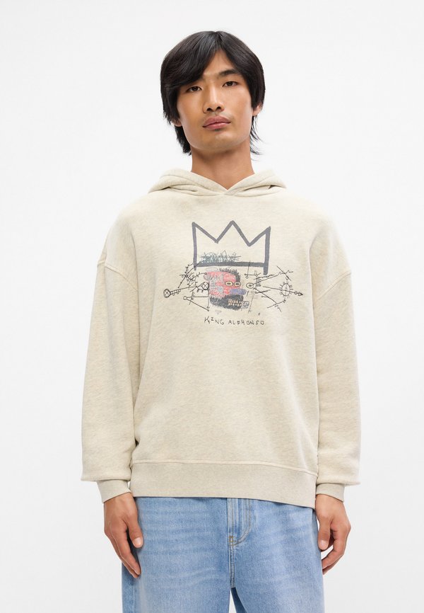 Scotch & Soda BASQUIAT WASHED ARTWORK RELAXED FIT HOODIE