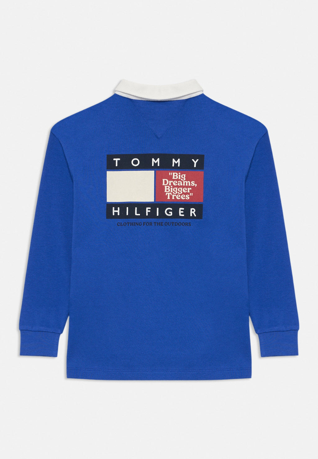 LOGO EMBROIDERY LONG SLEEVE POLO SHIRT Media 4