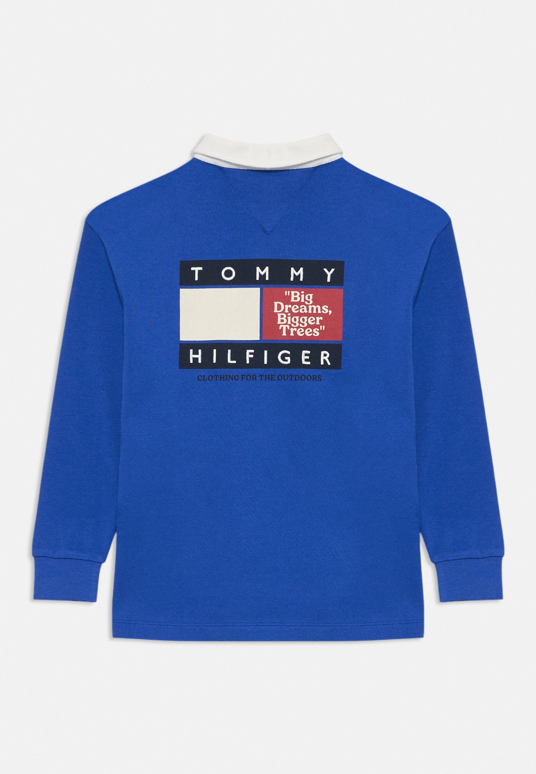 LOGO EMBROIDERY LONG SLEEVE POLO SHIRT Media 4