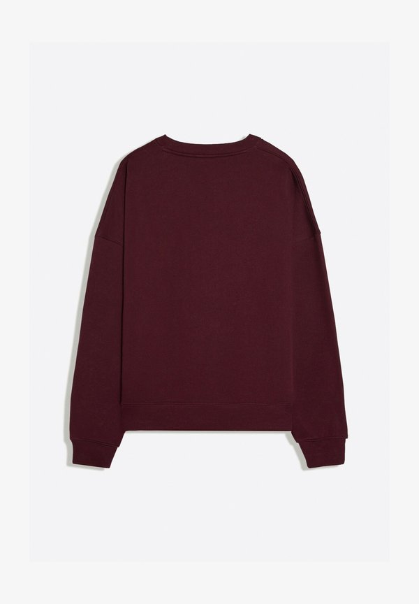 Bershka SWEATSHIRT - Sweatshirt - bordeaux