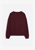 Bershka SWEATSHIRT - Sweatshirt - bordeaux