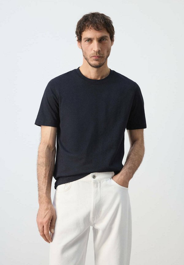Mango ADULT - Basic T-shirt - dark blue