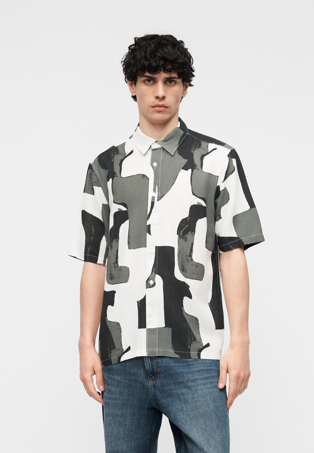 Only & Sons ONSHARVI LIFE SS AOP SHIRT NOOS