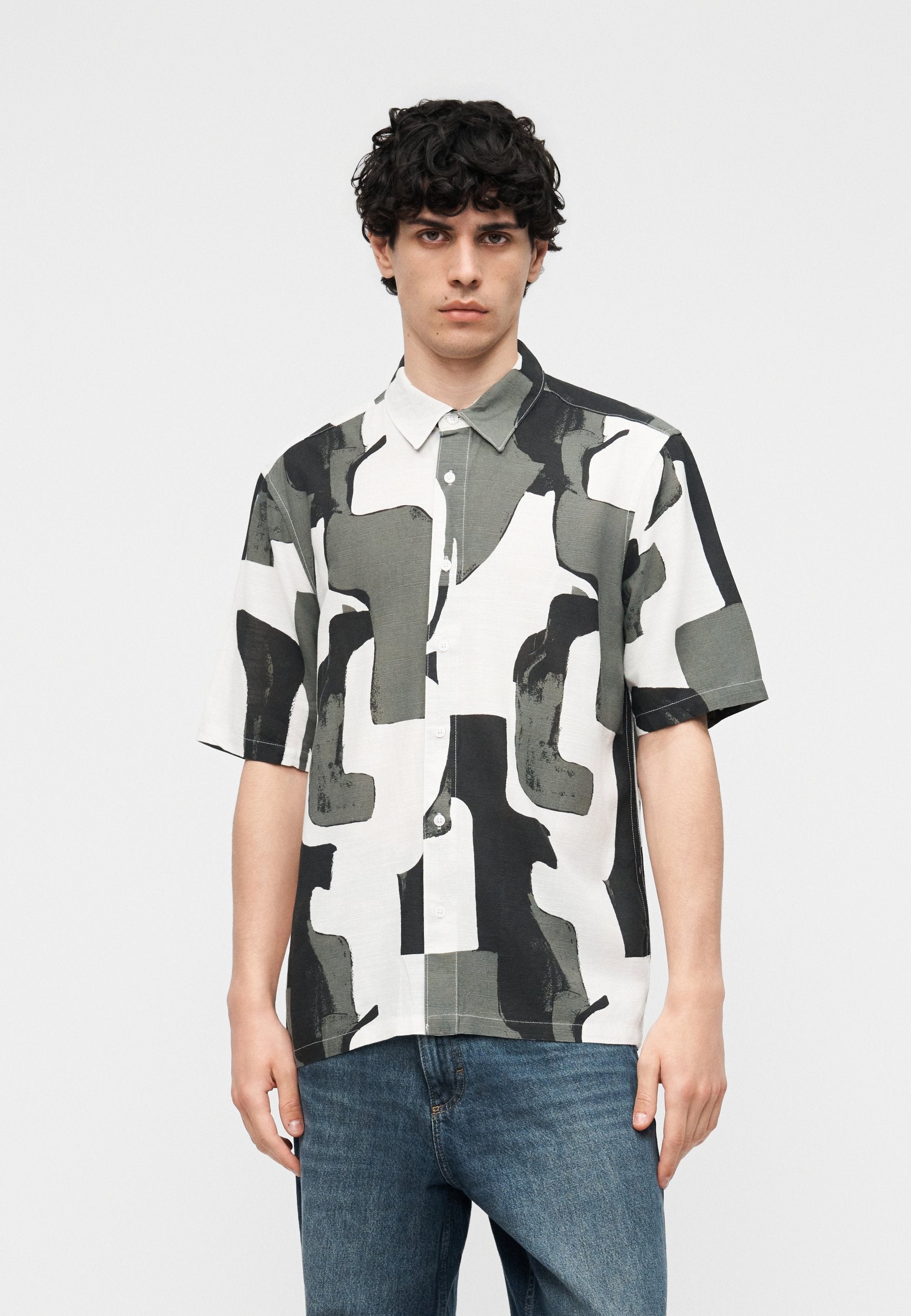 Only & Sons ONSHARVI LIFE SS AOP SHIRT NOOS