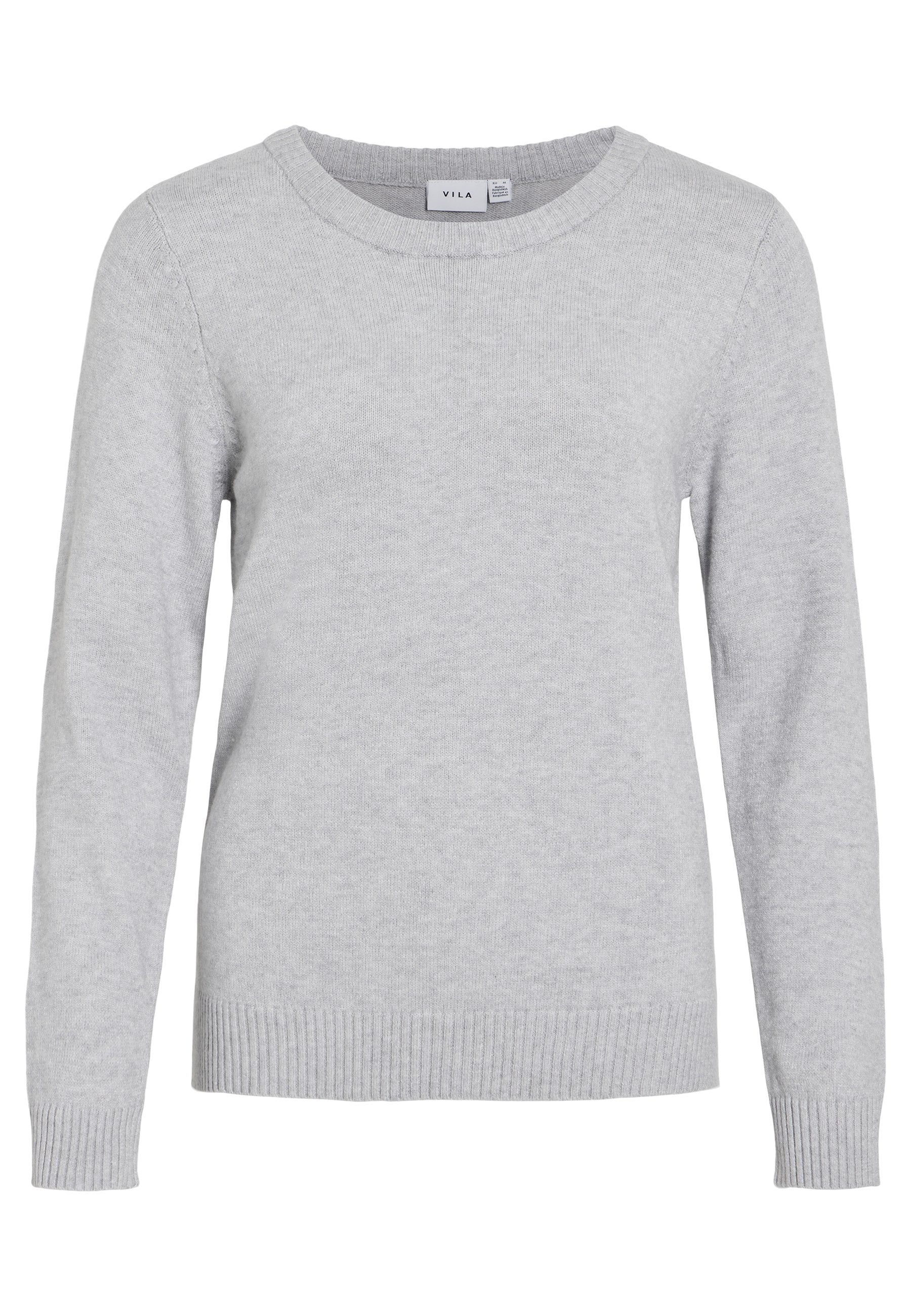 VILA VIRIL O-NECK L/S KNIT TOP - NOOS