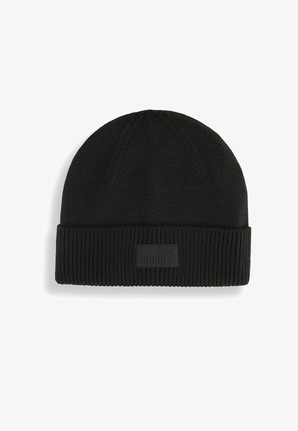 Puma ESSENTIALS ELEVATED PATCH  - Beanie - black