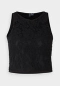 Vero Moda Tall VMMILA CROP - Top - black