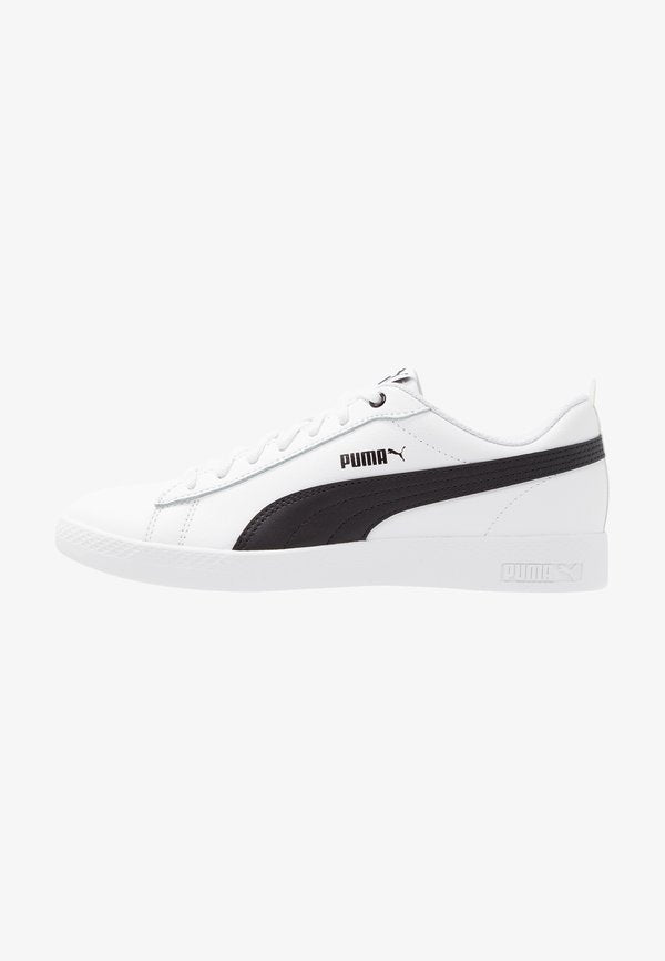 Puma SMASH - Trainers - white/black