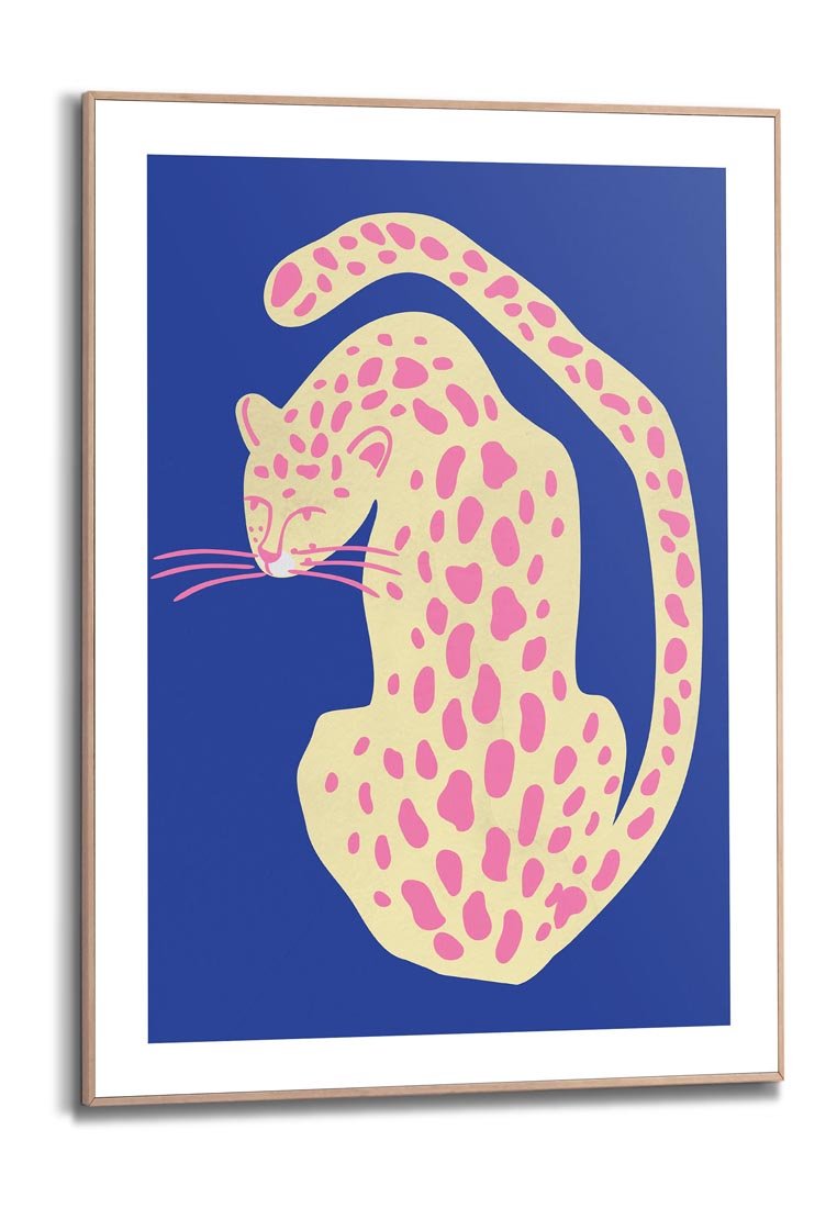 Orange Wallz BLUE PANTHER