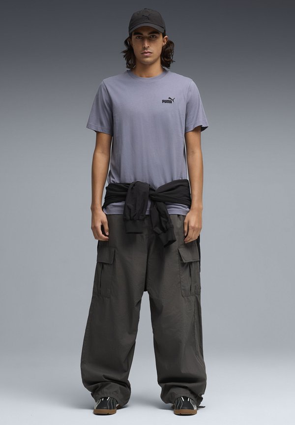 Puma SMALL NO. 1 LOGO TEE - Basic T-shirt - gray sky