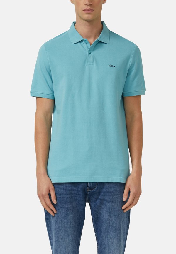 s.Oliver POLOSHIRT UNISEX - Polo shirt - türkis