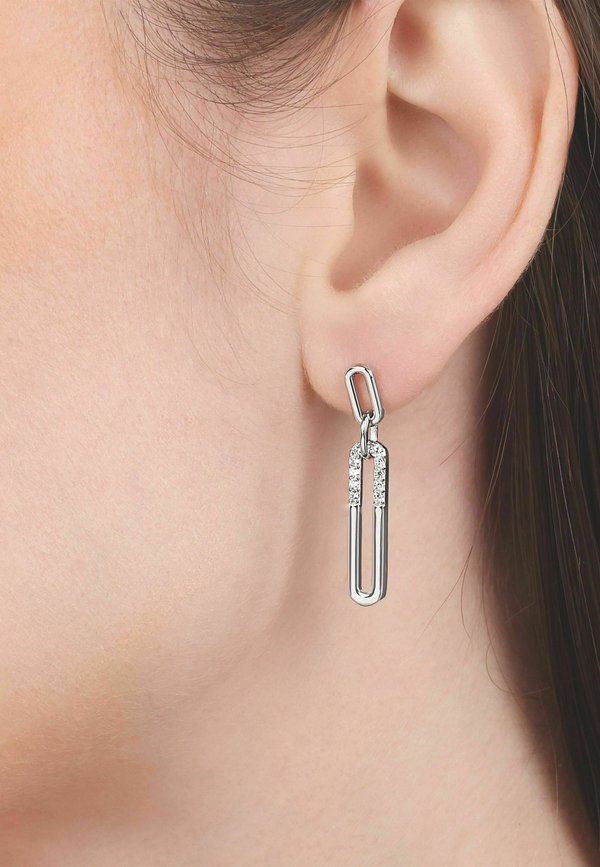 TOM TAILOR Earrings - silver-coloured