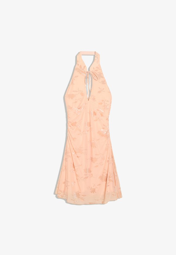 Bershka TULLE DRESS - DRESS - Day dress - yellow