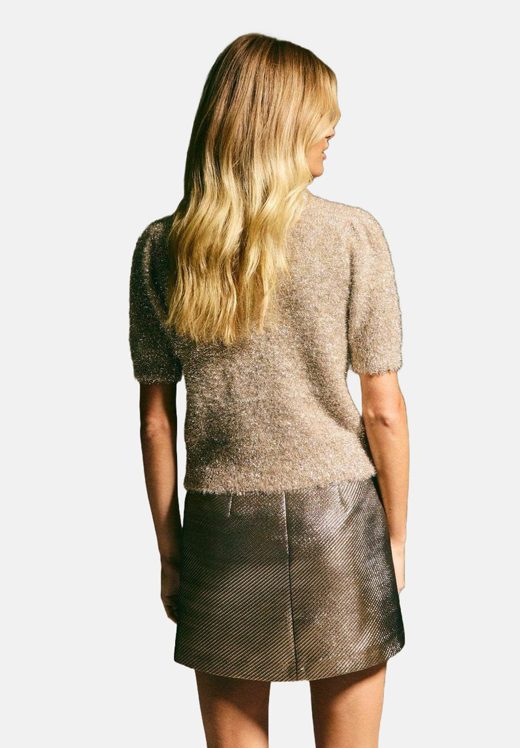 New Look FLUFFY SPARKLE SHORT SLEEVE