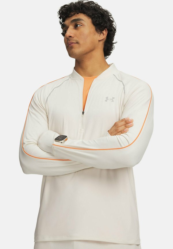 Under Armour VELOCITI - Long sleeved top - stone