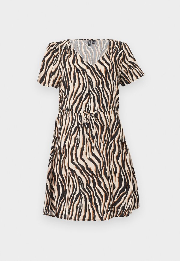 Vero Moda VMEASY JOY DRESS - Day dress - oatmeal