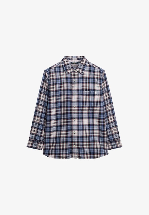 Superdry & Co Button-down blouse - blue red check