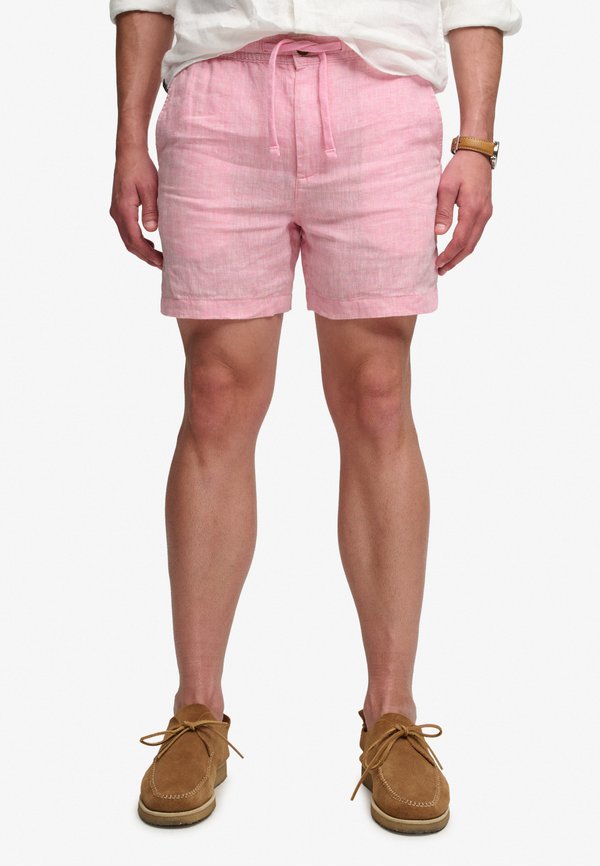Superdry & Co Shorts - pink chambray