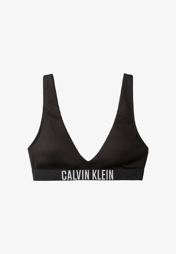 Calvin Klein Swimwear SCOOP BRALETTE INTENSE POWER SWIM - Bikini top - black