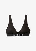 Calvin Klein Swimwear SCOOP BRALETTE INTENSE POWER SWIM - Bikini top - black