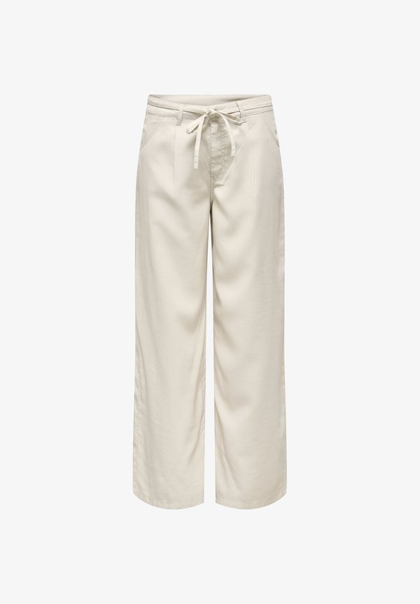 ONLY ONLGIANNA Wide Leg Fit - Trousers - pumice stone