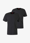 s.Oliver 2ER PACK  BASIC RUNDHALS - Basic T-shirt - schwarz