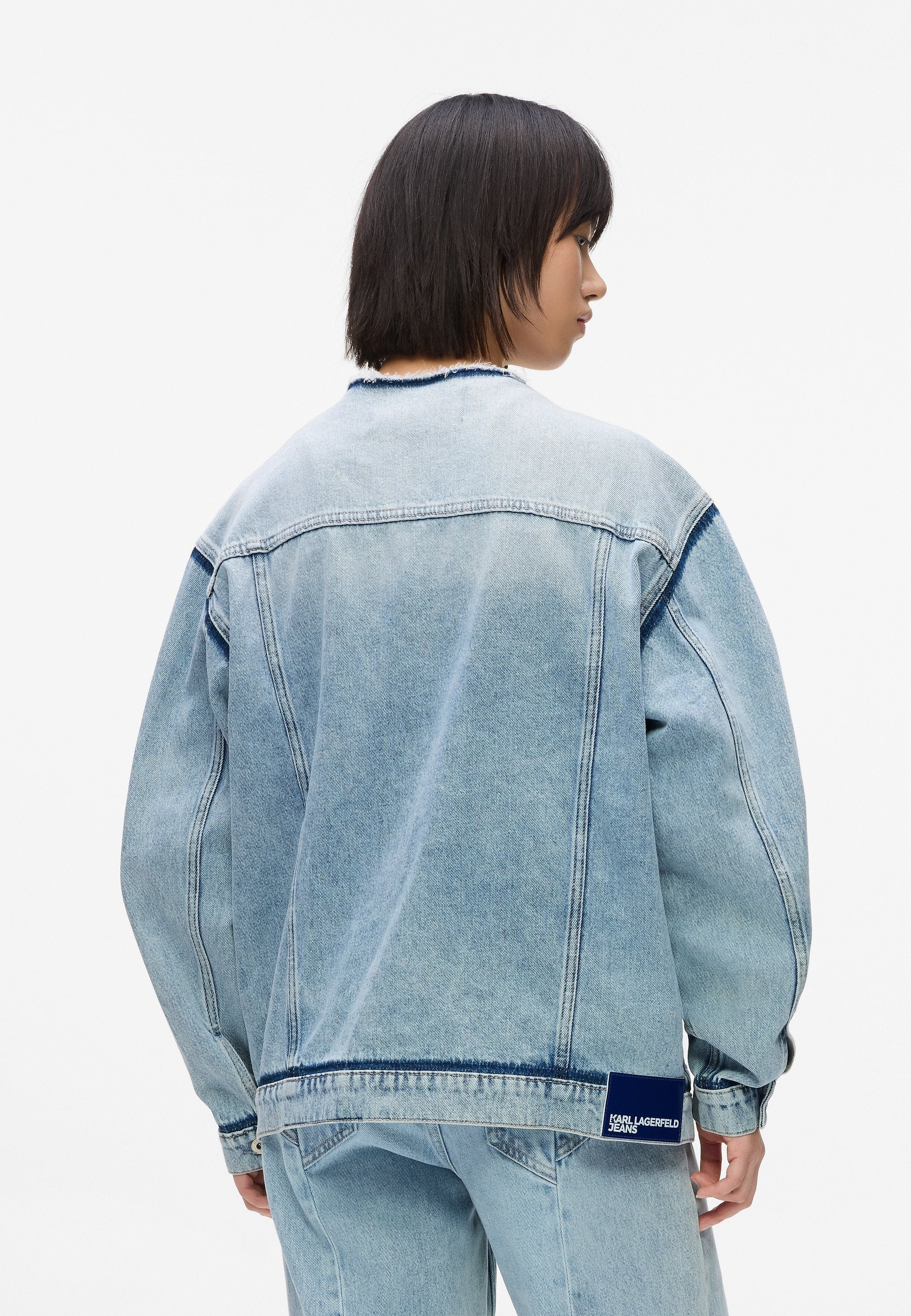 COLLARLESS DENIM Media 4