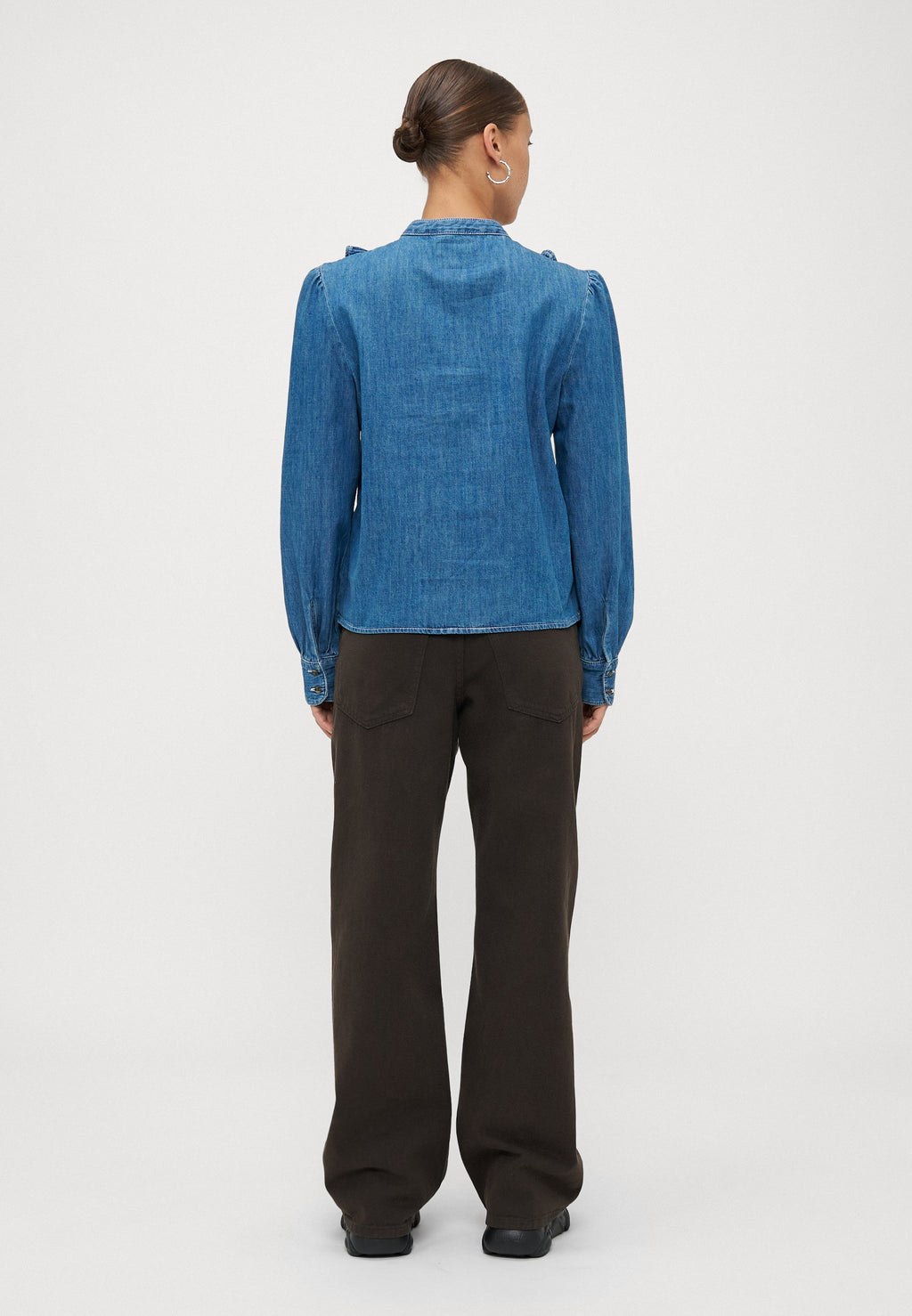 ONLDASHA SEVIGNY FRILL SHIRT  Media 4