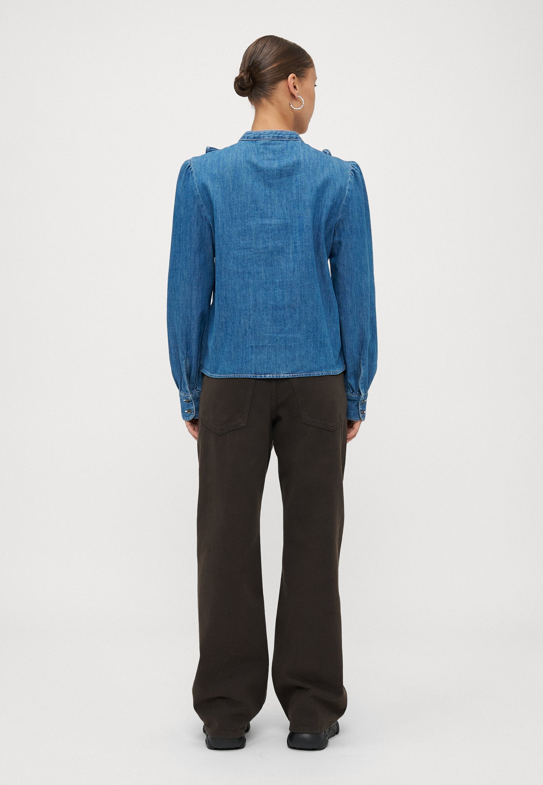 ONLDASHA SEVIGNY FRILL SHIRT  Media 4