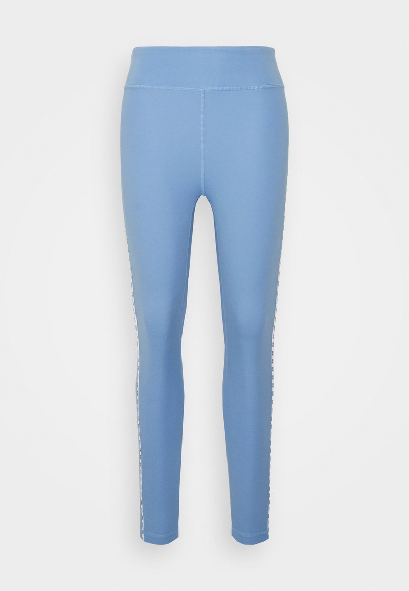 HIGH WAIST 7/8 LENGTH LOGO PIPING Media 1
