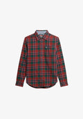 Superdry & Co LONG SLEEVE LUMBER - Shirt - buckshot check red
