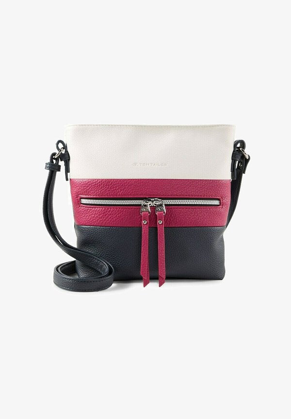 TOM TAILOR ELLEN CROSS BAG M - Cross body bag - mixed blue