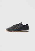 LOW PROFILE LOGO LEATHER TRAINERS Media 1