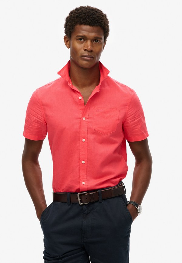 Superdry & Co SHORT SLEEVE - Shirt - paradise pink