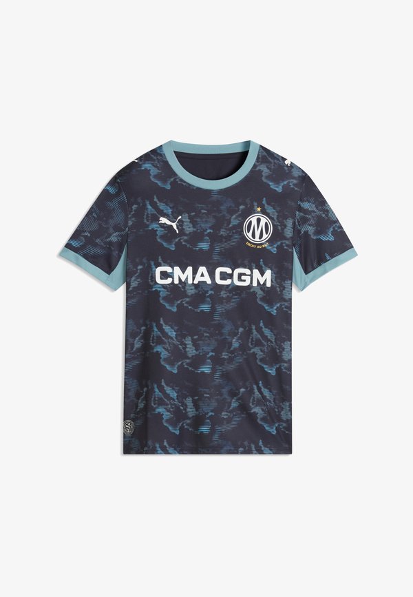 Puma OLYMPIQUE DE MARSEILLE 26/27 AUSWÄRTSTRIKOT - Football jersey - new navy-baltic sea blue